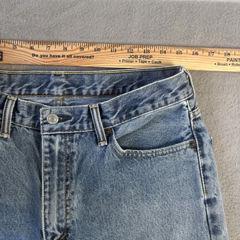 Levi's 550 Jeans Men W34 L31 Light Wash 100% Cotton Relaxed Fit‎